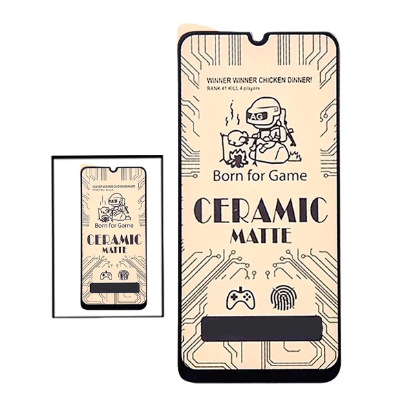 Kit 2 Vidros Temperados CeramicGlass Full Cover para Realme C21Y