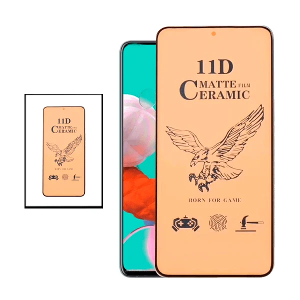 Kit 2 Vidros Temperados CeramicGlass Full Cover para Huawei Y7a