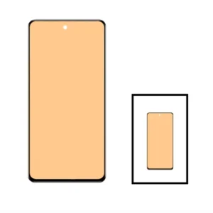 Kit 2 Vidros Temperados CeramicGlass Full Cover para Xiaomi Poco X4 NFC - Transparente/Preto