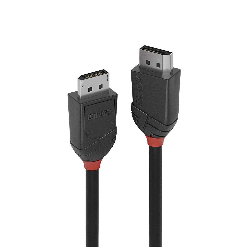 Lindy 36492 cabo DisplayPort 2 m Preto
