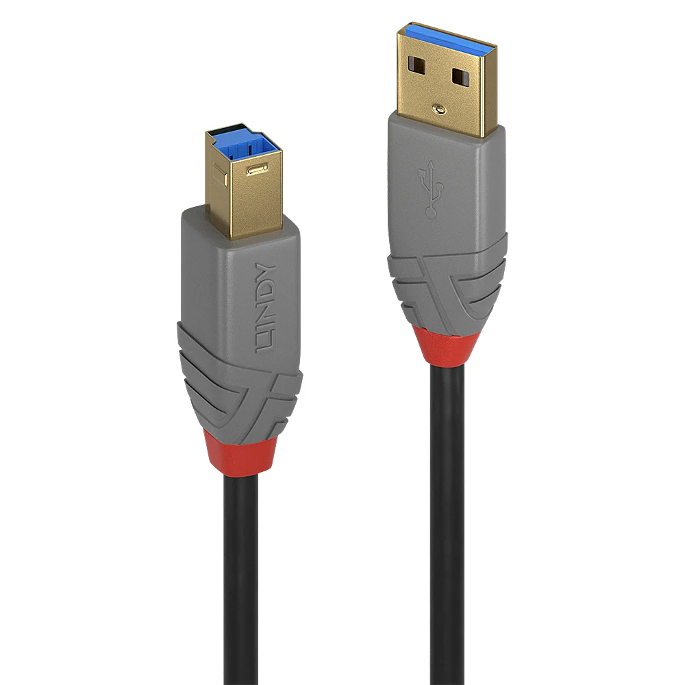 Lindy 36742 cabo USB 2 m USB 3.2 Gen 1 (3.1 Gen 1) USB USB B Pr