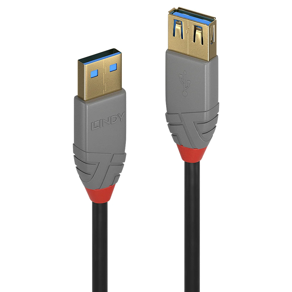 Lindy 36760 cabo USB 0,5 m USB 3.2 Gen 1 (3.1 Gen 1) USB Preto