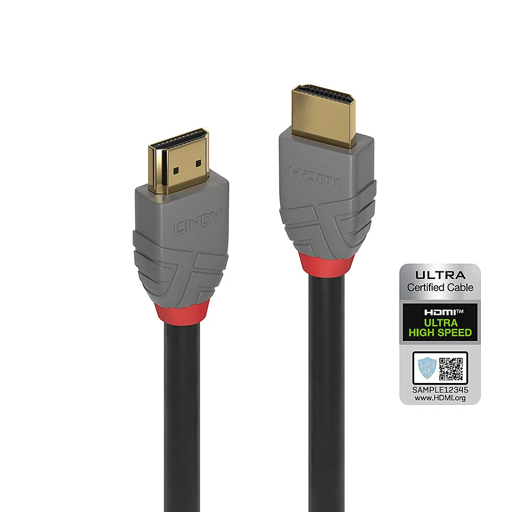 Lindy 36951 cabo HDMI 0,5 m HDMI Type (Standard) Preto
