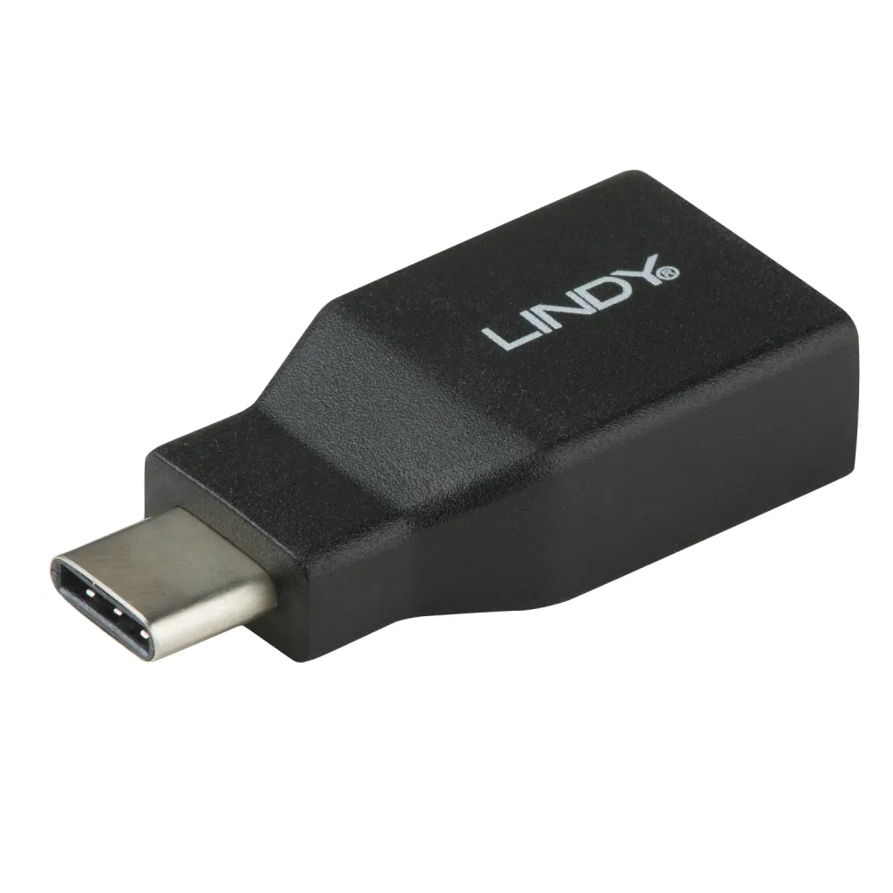 Lindy 41899 adaptador para cabos USB 3.1-C USB 3.1- Preto
