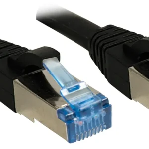 Lindy 47181 cabo de rede Preto 5 m Cat6a S/FTP (S-STP)