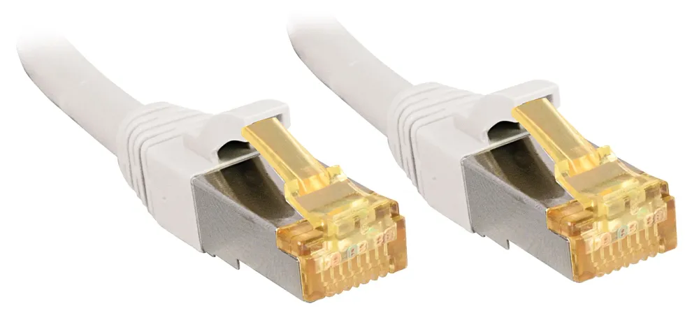Lindy 47325 cabo de rede Branco 3 m Cat7 S/FTP (S-STP)