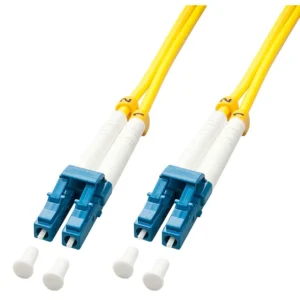 Lindy 47453 Cabo InfiniBand/Fibra Ótica 5 m LC Azul, Branco, Amar