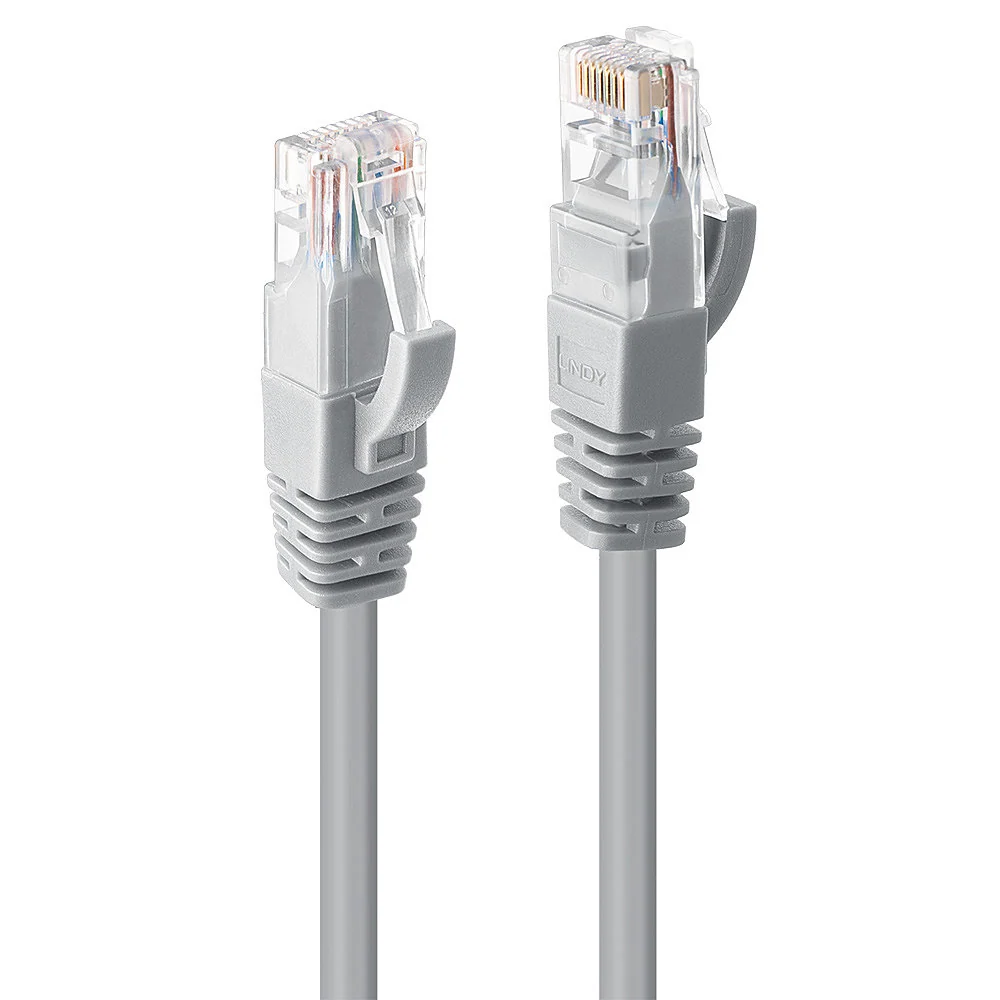 Lindy 48001 cabo de rede Cinzento 0,5 m Cat6 U/UTP (UTP)