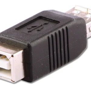 Lindy 71228 adaptador para cabos USB USB B Preto