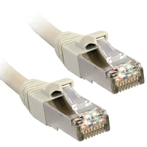 Lindy 1m Cat6 cabo de rede Cinzento F/UTP (FTP)