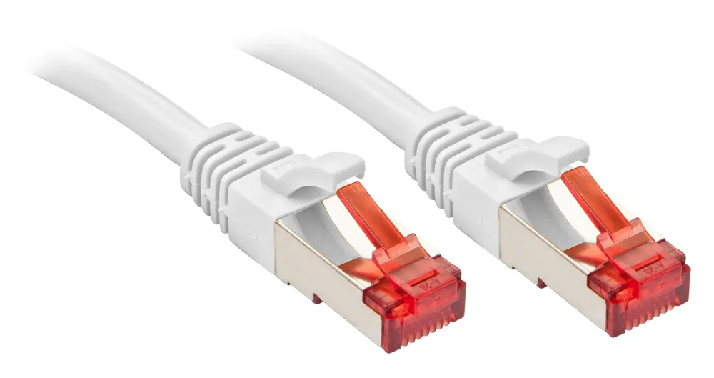 Lindy Cat.6 S/FTP 5m cabo de rede Branco Cat6 S/FTP (S-STP)