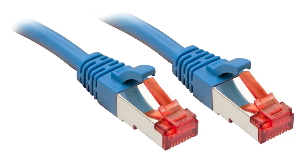 Lindy RJ-45 Cat.6 S/FTP 5m cabo de rede Azul Cat6 S/FTP (S-STP)