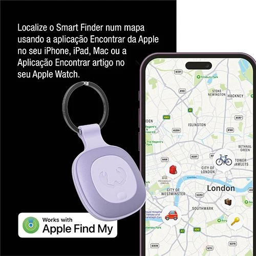 Localizador sem Fios Fresh 'n Rebel Smart Finder Tag - Dreamy Lilac