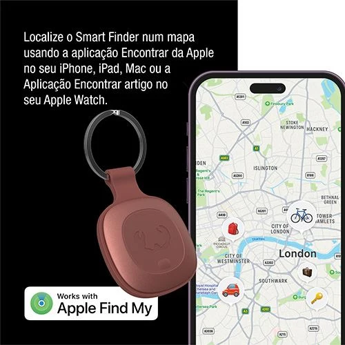 Localizadores sem Fios Fresh 'n Rebel Smart Finder Tag - Pack 3uni - Dourado | Azul | Vermelho