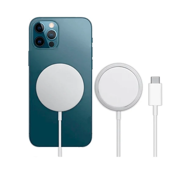 Magnetic Wireless Fast Charger para Apple iPhone 13 Pro Max - Branco