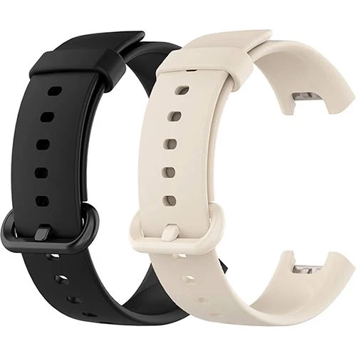 Pack Braceletes 4-OK para Xiaomi Redmi Watch 2 Lite - 2 Uni. - Preto | Bege