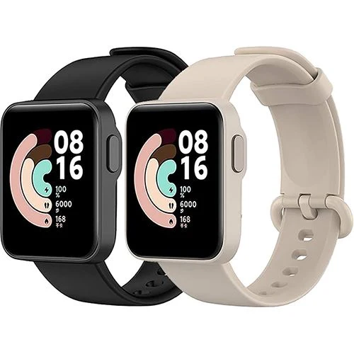 Pack Braceletes 4-OK para Xiaomi Redmi Watch 2 Lite - 2 Uni. - Preto | Bege