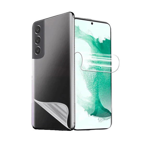 Película Hydrogel Full Cover Frente e Verso para Samsung Galaxy S22