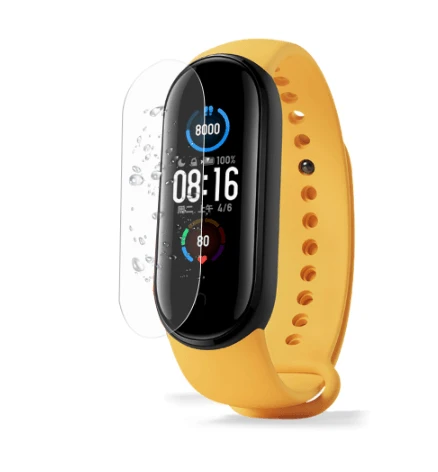 Película Protectora Ecrã Gel Full Cover para Amazfit Band 5