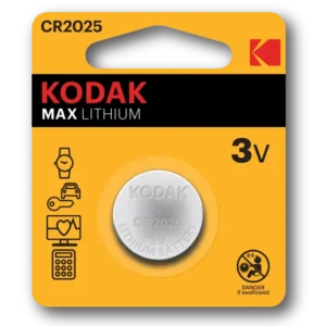 Pilha Kodak Max Lithium CR2025
