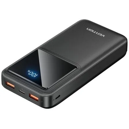 POWERBANK 20000MAH VENTION FHLB0 22.5W PRETO