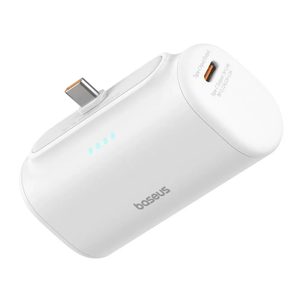 Powerbank Baseus P10068306213-00 Branco 5000 mAh
