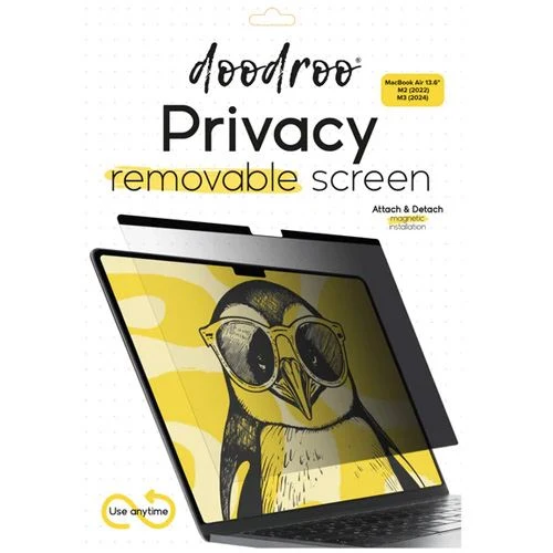 Protetor de ecrã Puro Macbook Air 13.6'' - Efeito Privacidade