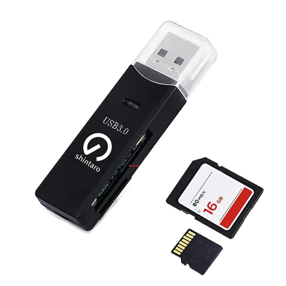 Leitor de cartão SD Shintaro USB 3.0