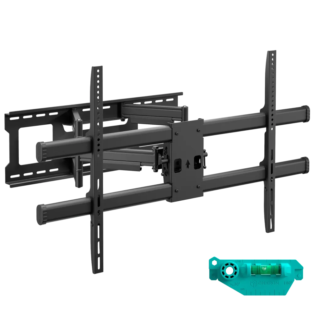 Soporte TV de pared articulado para 42"-120", máx. 100 kg, Negro M10