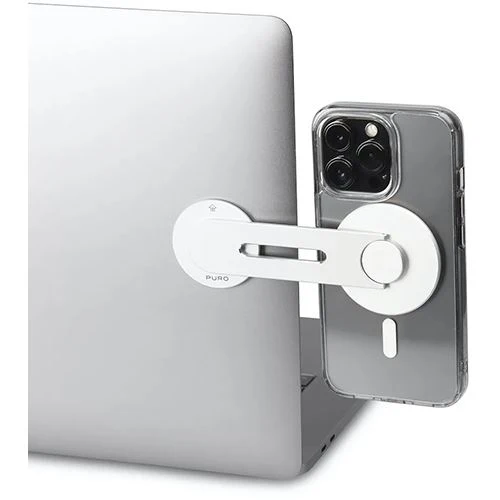 Suporte Magnético Puro Mag Mount para PC + iPhone - Inox
