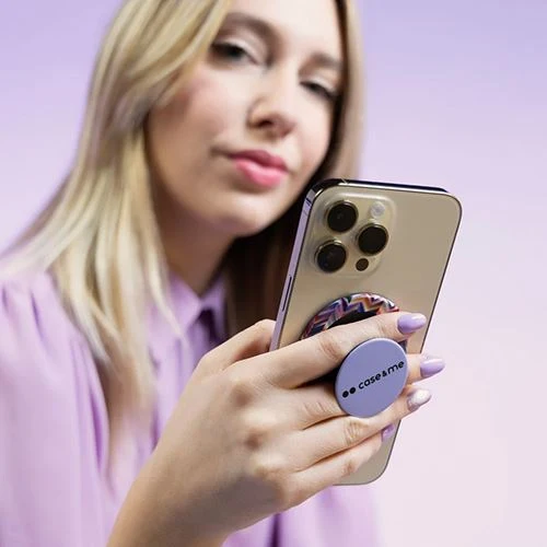 Suporte para Smartphone Case & Me Snappy Holder - Lilás