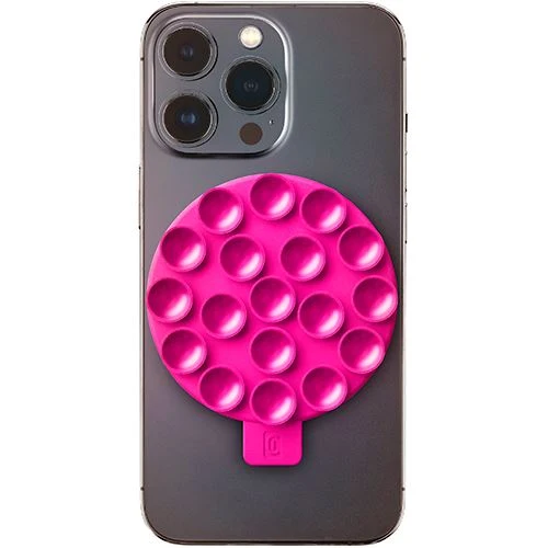 Suporte de Ventosa Dupla Cellular Line - Rosa