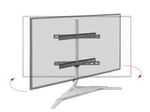 Suporte Vesa de Mesa One All WM 7431 Design Table Top TV - 32" 70" - Branco