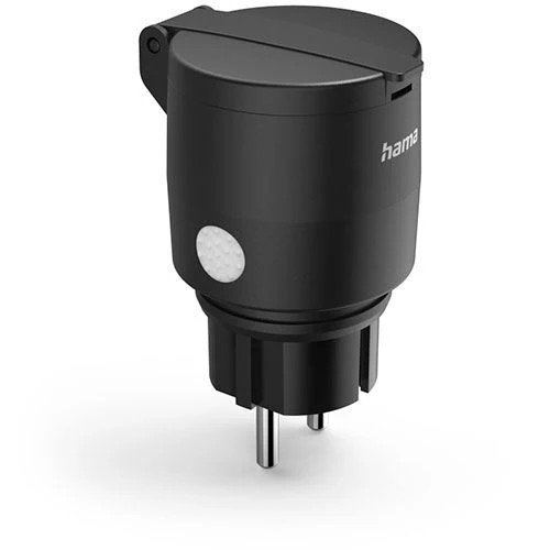 Tomada Exterior Inteligente Hama 00176655 | 2300W | 16A | Preto