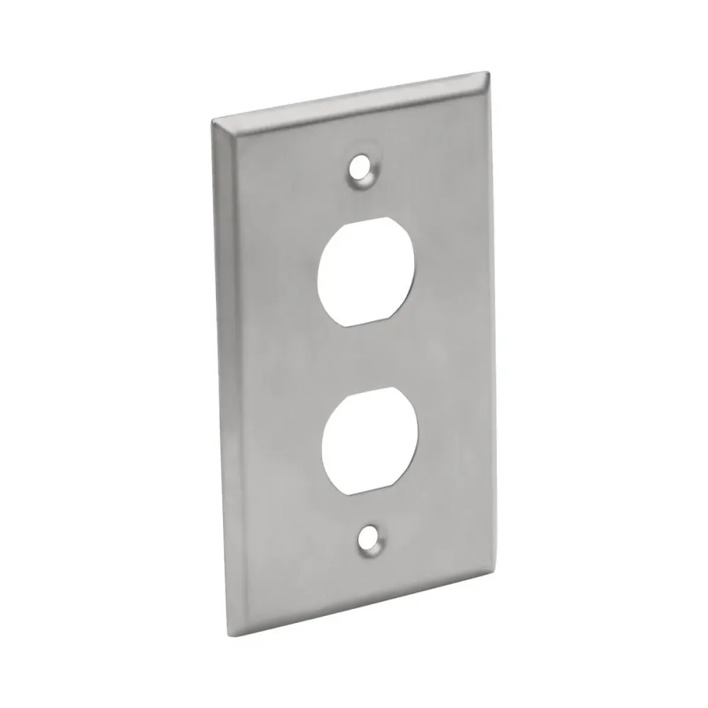 Placa Frontal de Ancho Sencillo de 2 Puertos TRIPP-LITE N206-FP02-IND