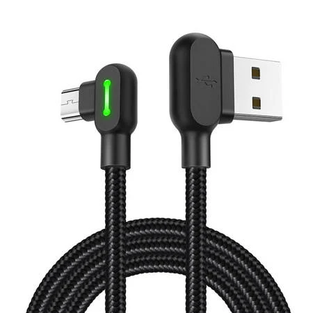 USB TO MICRO USB CABLE MCDODO CA-5280 LED, 0.5M (BLACK)