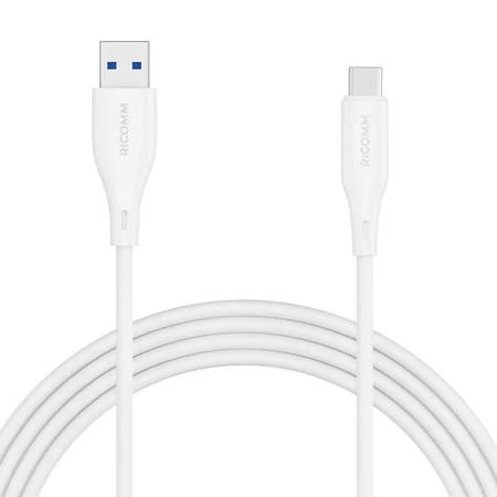 USB- TO USB-C CABLE RICOMM RLS007ACW 2.1M