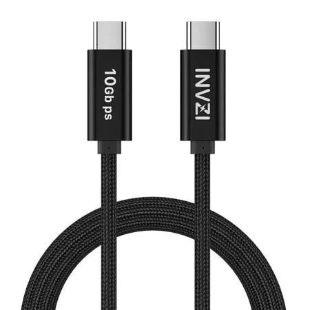USB-C USB 3.2 GEN2 CABO 100W 10GBPS, 2M (BLACK)