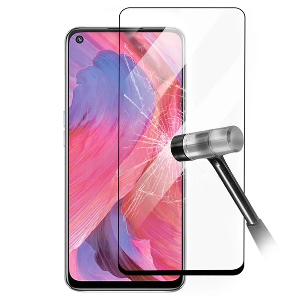 Vidro Premium Full Cover para Oppo Reno5 K