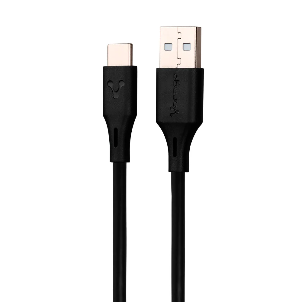 Vorago CAB-C01B cable USB 1 m USB C Negro