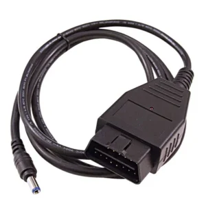 Adaptador de cabo ELMAG plugue de baixa tensão para saída de 10A, para OBD II, para Conectado Booster X7 para conservação...