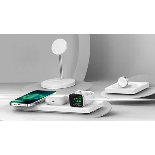 Base de Carregamento Belkin Sem Fio 3 em 1 MagSafe - Branco