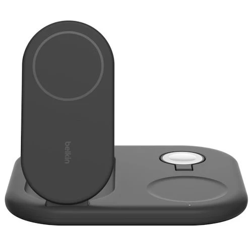 Base de Carregamento Livre de fios Belkin BoostCharge Magnetic 3-em-1 Qi2 15W - Preto