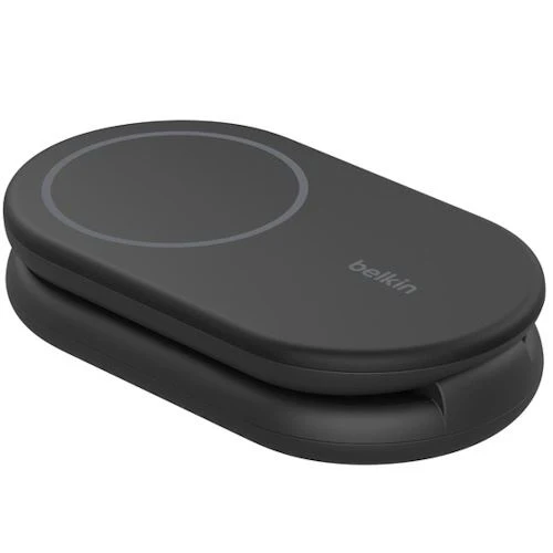 Base de Carregamento Wireless Magnético Dualista Belkin BoostCharge Qi2 15W WIZ028vfBK - Preto
