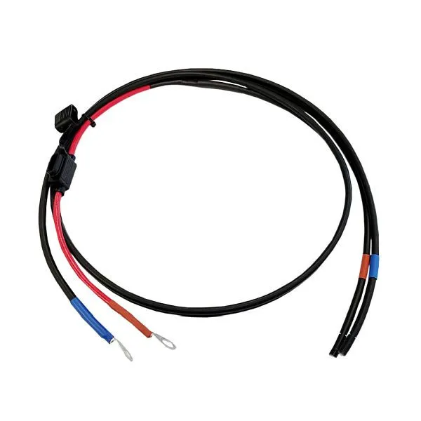 Cabo de conexão de bateria Offgridtec de 1,5 m com suporte de fusível plano terminal de cabo de anel M6, terminal de bater...