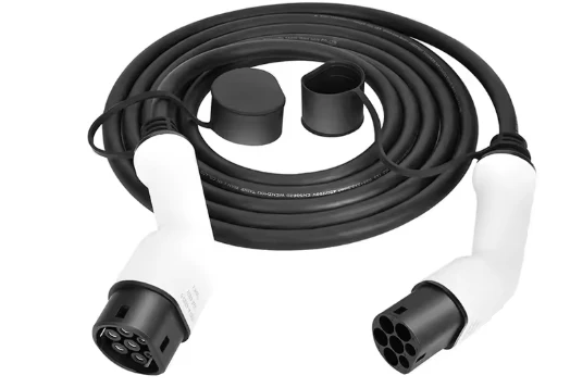 Cabo Tipo 2 para Veículos Elétricos 16A 11kW Trifásico 3m
