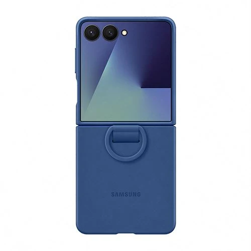 Capa de À prova de água com Anel Z Flip7 - Azul