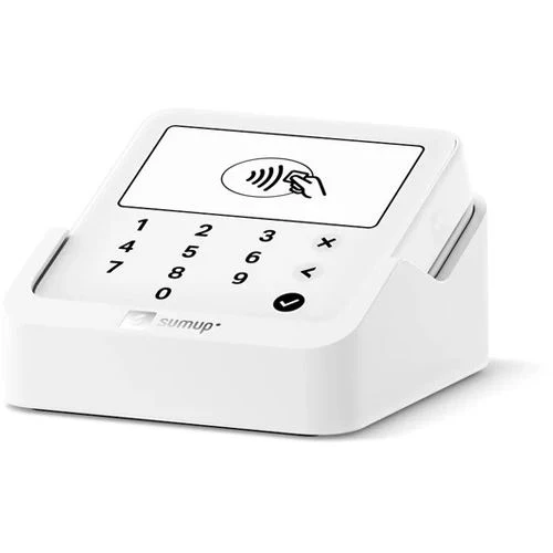 Terminal de Pagamento POS SumUp Solo Lite Wi-Fi NFC BT + Estação de Carregamento