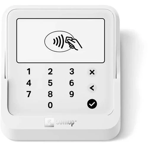 Terminal de Pagamento POS SumUp Solo Lite Wi-Fi NFC BT + Estação de Carregamento