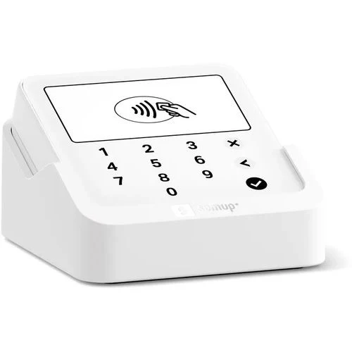Terminal de Pagamento POS SumUp Solo Lite Wi-Fi NFC BT + Estação de Carregamento